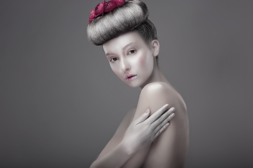 shiny-hair-colored-gray